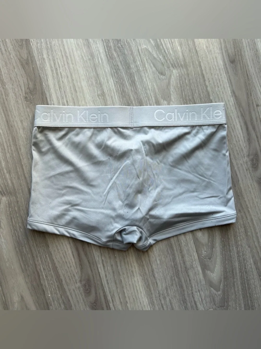 Calvin Klein | CK Black Low Rise Trunk in Frost White (Small)
